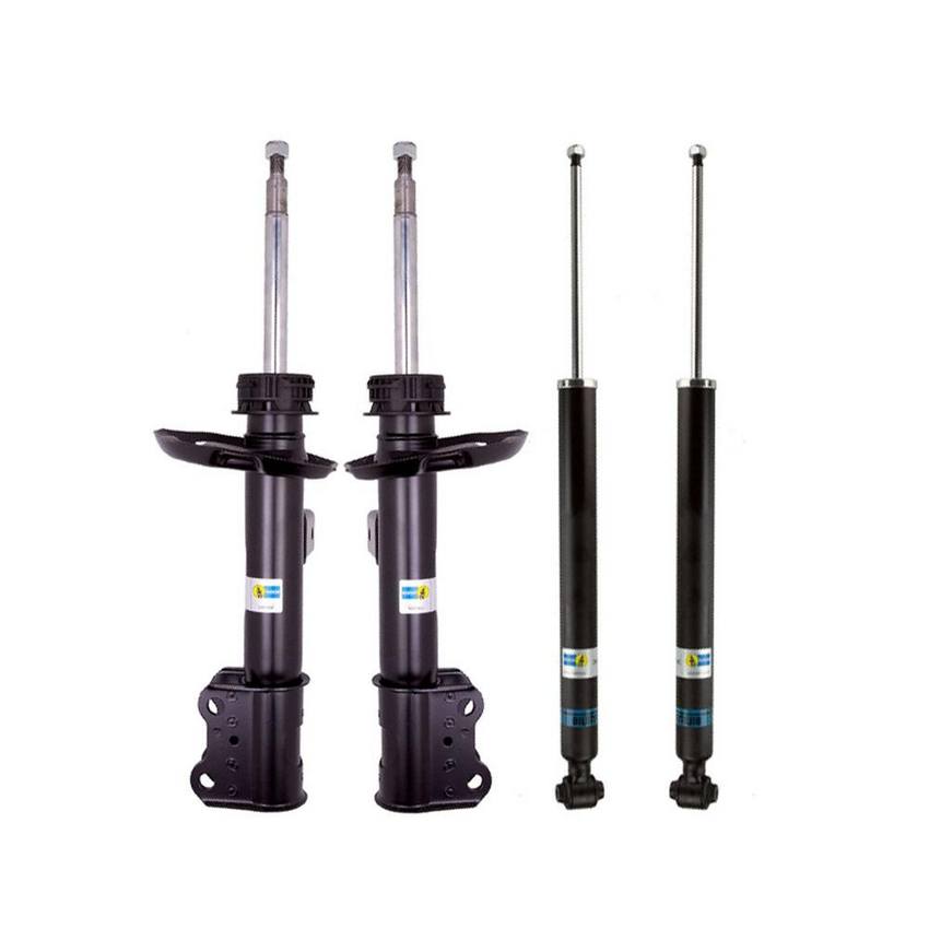 Mercedes Suspension Strut and Shock Absorber Assembly Kit - Front and Rear (B4 OE Replacement) 1563232000 - Bilstein 3815578KIT